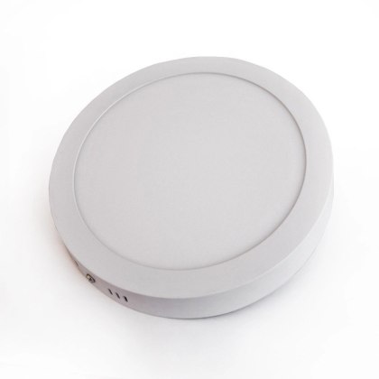 Panel natynkowy okrągły plafon led ledowy 22cm 18W 6000K 1750lm kąt świecenia 120° mocny solidny
