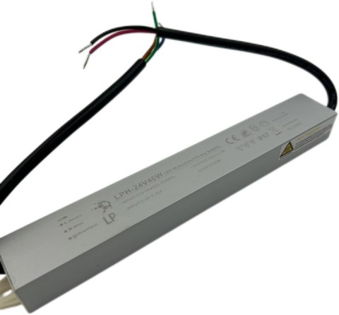 ZASILACZ 40W 24V HERMETYCZNY LPH40W EKSTRA SLIM IP67 ZASILACZ 40W 24V HERMETYCZNY LPH40W EKSTRA SLIM IP67