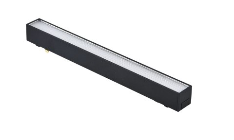 Lampa magnetyczna LED 20W 3000K szynowa liniowa czarna 48V ciepła barwa Lampa magnetyczna LED 20W 3000K szynowa liniowa czarna 48V ciepła barwa