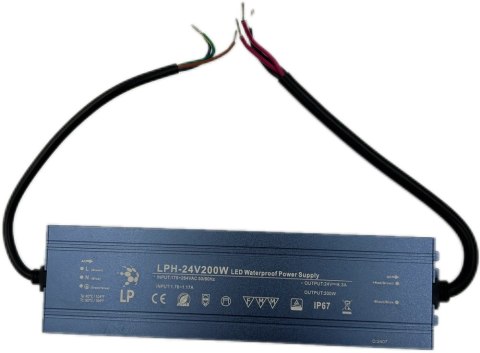 ZASILACZ 200W 24V HERMETYCZNY LPH200W EKSTRA SLIM IP67 ZASILACZ 200W 24V HERMETYCZNY LPH200W EKSTRA SLIM IP67