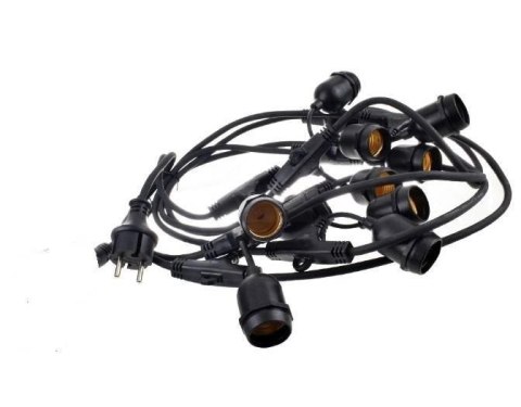 Girlanda LED zewnętrzna 10 m z żarówkami LED Edison 10- szt 4W G80 E27 2300K Girlanda LED zewnętrzna 10 m z żarówkami LED Edison 10- szt 4W G80 E27 2300K