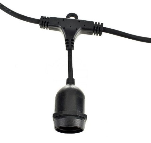 Girlanda balkonowa LED z żarówkami 10m 10pkt+10szt 2W G45 E27 2700K ciepła Girlanda balkonowa LED z żarówkami 10m 10pkt+10szt 2W G45 E27 2700K ciepła