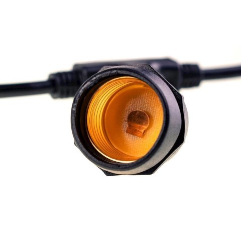 Girlanda ogrodowa 10m 20pkt + 20szt żarówka 4W A60 E27 2300K amber Girlanda ogrodowa 10m 20pkt + 20szt żarówka 4W A60 E27 2300K amber