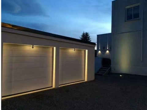 Lampa elewacyjna natynkowa kinkiet biała 9W 900lm Yellow IP65 Lampa elewacyjna natynkowa kinkiet biała 9W 900lm Yellow IP65