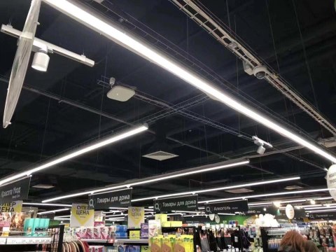 Lampa liniowa płaska batten light LED 40W 120cm 3040lm 6500K kąt świecenia 180°