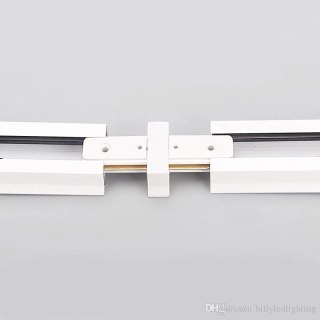 Łącznik 1 fazowy czarny 3,5 cm do listwy szynowej