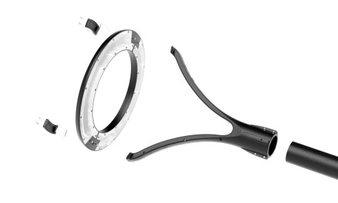 Lampa parkowa latarania uliczna LED 100W 5000K 9000lm Lampa parkowa latarania uliczna LED 100W 5000K 9000lm