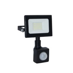 Naświetlacz halogen LED z czujnikiem PIR 30W 6500K 2100lm IP65 slim