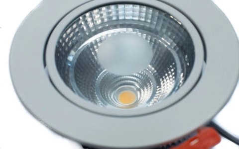 Oczko oprawa sufitowa Downlight COB 7W 3000K 700lm 230V