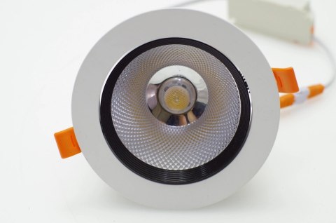 Oczko oprawa sufitowa Downlight COB 7W 3000K 700lm 230V Oczko oprawa sufitowa Downlight COB 7W 3000K 700lm 230V