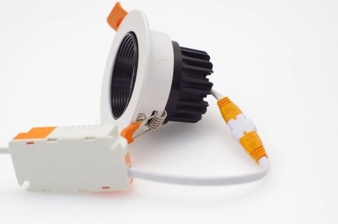 Oczko oprawa sufitowa Downlight COB 7W 3000K 700lm 230V Oczko oprawa sufitowa Downlight COB 7W 3000K 700lm 230V