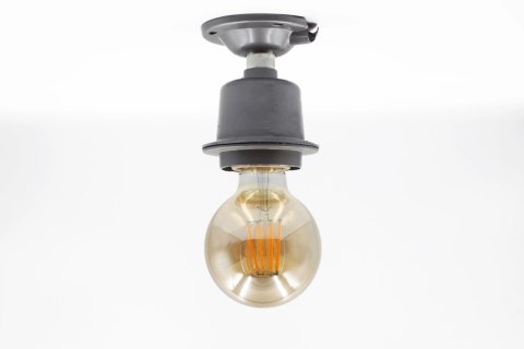 Oprawa industrialna + żarówka Edison G80 8W 2300K Oprawa industrialna + żarówka Edison G80 8W 2300K