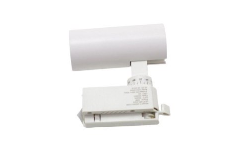 Reflektor LED lampa szynowa biała 10W 1 fazowa 4500K 1000lm kąt świecenia 20°