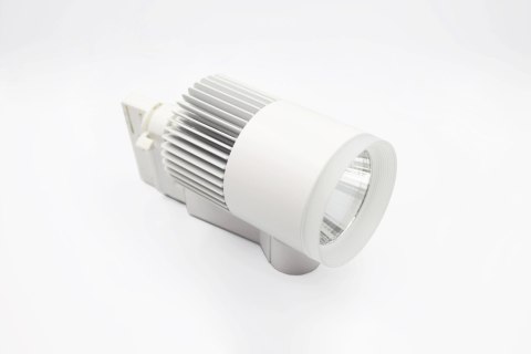 Reflektor LED lampa szynowa biała 30W 3 fazowa 4500K 3500lm kąt świecenia 30° Reflektor LED lampa szynowa biała 30W 3 fazowa 4500K 3500lm kąt świecenia 30°