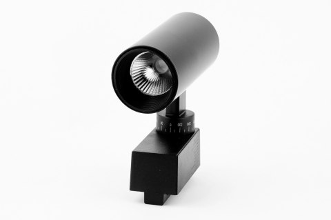 Reflektor LED lampa szynowa czarna 10W 1 fazowa 3000K 1000lm kąt świecenia 20° Reflektor LED lampa szynowa czarna 10W 1 fazowa 3000K 1000lm kąt świecenia 20°