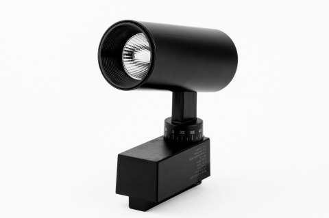 Reflektor LED lampa szynowa czarna 10W 1 fazowa 3000K 1000lm kąt świecenia 20° Reflektor LED lampa szynowa czarna 10W 1 fazowa 3000K 1000lm kąt świecenia 20°