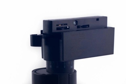 Reflektor LED lampa szynowa czarna 10W 1 fazowa 4000K 1000lm kąt świecenia 30°