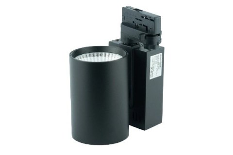 Reflektor LED lampa szynowa czarna 35W 3 fazowa 4500K 3500lm kąt świecenia 35°