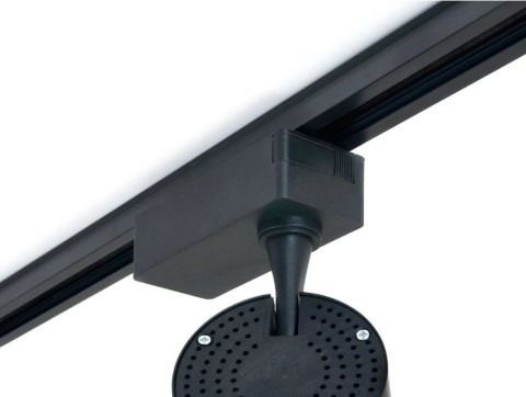 Reflektor LED szynowy lampa szynowa 30W 1 fazowa 4000K czarna