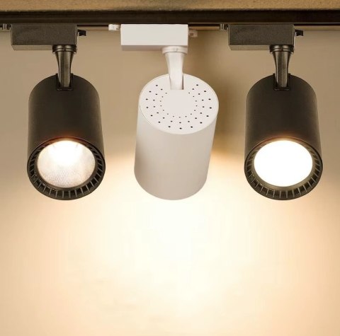 Reflektor LED szynowy lampa szynowa 30W 1 fazowa 6000K biała