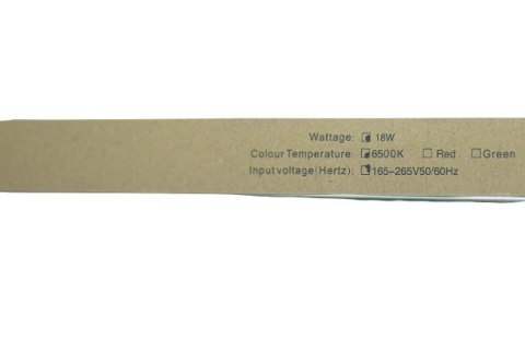 Świetlówka LED T8 aluminium plastik 18W 120cm 4000K 2100lm zasilanie dwustronne Świetlówka LED T8 aluminium plastik 18W 120cm 4000K 2100lm zasilanie dwustronne