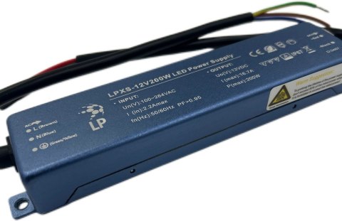 ZASILACZ 200W 12V HERMETYCZNY LPXS200W SLIM IP67 ZASILACZ 200W 12V HERMETYCZNY LPXS200W SLIM IP67