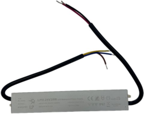 ZASILACZ 20W 24V HERMETYCZNY LPH20W EKSTRA SLIM IP67 ZASILACZ 20W 24V HERMETYCZNY LPH20W EKSTRA SLIM IP67