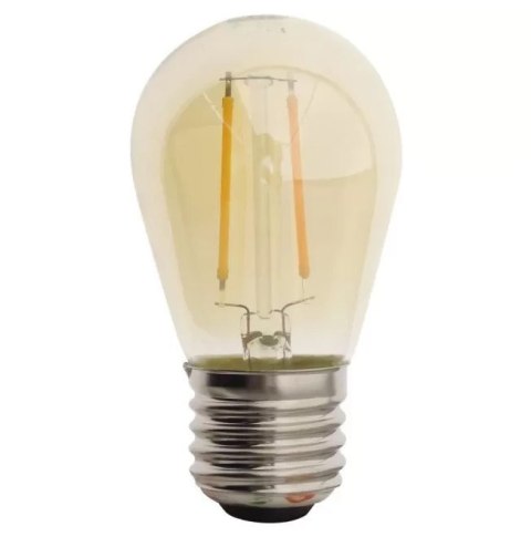 Zestaw girlanda ogrodowa 20m 40pkt + 40szt żarówka 2W ST45 E27 2300K barwa ciepła bursztynowa Zestaw girlanda ogrodowa 20m 40pkt + 40szt żarówka 2W ST45 E27 2300K barwa ciepła bursztynowa
