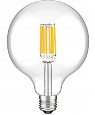 Zestaw girlanda ogrodowa żarówkowa 20m 20pkt + 20 szt żarówka vintage Edison LED 8W G80 E27 4000K