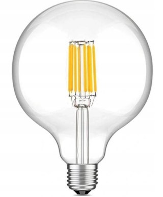 Zestaw girlanda ogrodowa żarówkowa 5m 5pkt + 5 szt żarówka vintage Edison LED 8W G80 E27 2700K