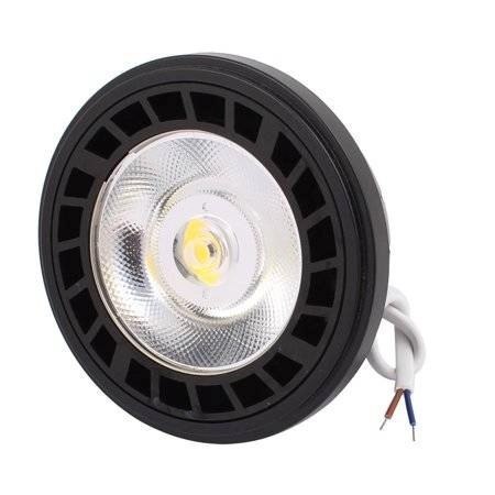 Żarówka AR111 COB LED czarna 12° 35W 3000K ciepła barwa Żarówka AR111 COB LED czarna 12° 35W 3000K ciepła barwa