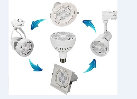 Żarówka E27 LED PAR30 biała 24° 45W 4000K do doświetlania roślin Żarówka E27 LED PAR30 biała 24° 45W 4000K do doświetlania roślin