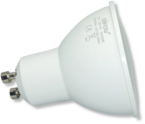 Żarówka LED GU10 5W 3000K 500lm 230V Żarówka LED GU10 5W 3000K 500lm 230V