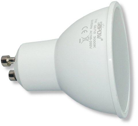 Żarówka LED GU10 5W 3000K 500lm 230V Żarówka LED GU10 5W 3000K 500lm 230V