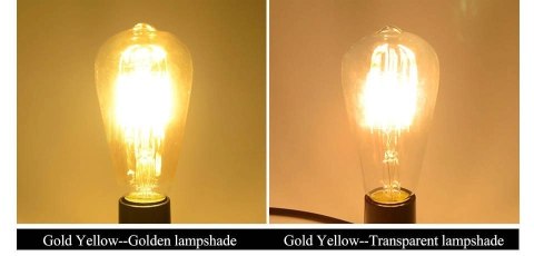 Żarówka LED ST64 E27 Filament 2300K 8W retro typ Edison barwa ciepła Żarówka LED ST64 E27 Filament 2300K 8W retro typ Edison barwa ciepła