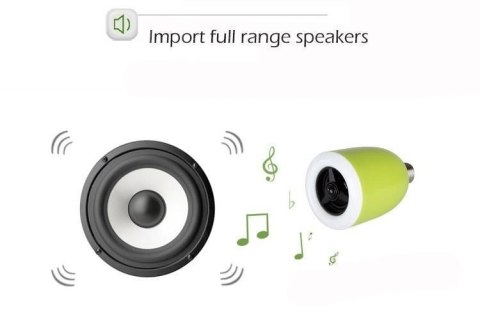 Żarówka LED smart głośnik bluetooth E27 5W biała Żarówka LED smart głośnik bluetooth E27 5W biała