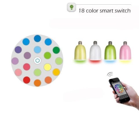 Żarówka LED smart głośnik bluetooth E27 5W biała Żarówka LED smart głośnik bluetooth E27 5W biała