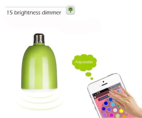 Żarówka LED smart głośnik bluetooth E27 5W biała Żarówka LED smart głośnik bluetooth E27 5W biała