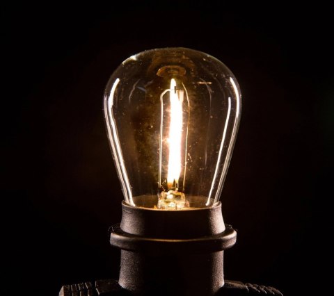 Żarówka vintage retro Edison Filament LED 1W ST45 E27 2800K barwa ciepła Żarówka vintage retro Edison Filament LED 1W ST45 E27 2800K barwa ciepła