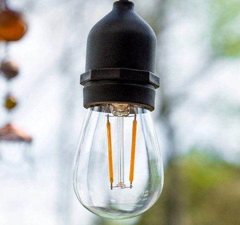 Żarówka vintage retro Edison Filament LED 2W G45 E27 2700K barwa ciepła Żarówka vintage retro Edison Filament LED 2W G45 E27 2700K barwa ciepła