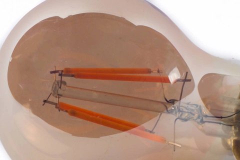Żarówka vintage retro Edison Filament LED 4W A60 E27 2300K amber barwa ciepła Żarówka vintage retro Edison Filament LED 4W A60 E27 2300K amber barwa ciepła