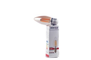 Żarówka vintage retro Edison Filament LED 4W C350 E27 2300K amber barwa ciepła