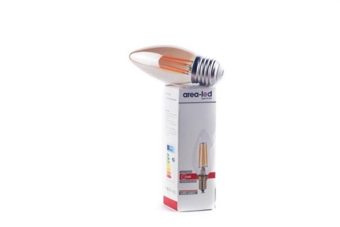 Żarówka vintage retro Edison Filament LED 4W C350 E27 2300K amber barwa ciepła