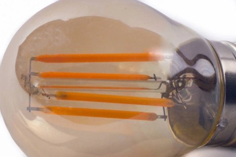 Żarówka vintage retro Edison Filament LED 4W G45 E27 2300K amber barwa ciepła Żarówka vintage retro Edison Filament LED 4W G45 E27 2300K amber barwa ciepła