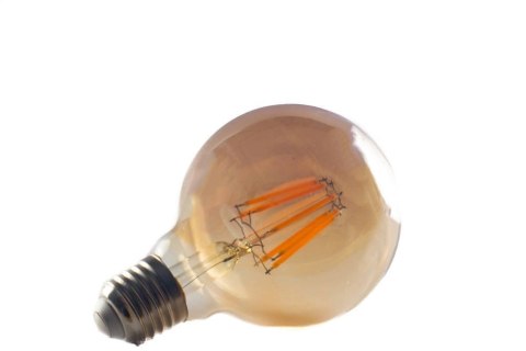 Żarówka vintage retro Edison Filament LED 8W G80 E27 2300K amber barwa ciepła Żarówka vintage retro Edison Filament LED 8W G80 E27 2300K amber barwa ciepła